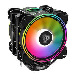 ALSEYE Halo H120D Dual RGB 120mm Fan Air CPU Cooler for Intel or AMD