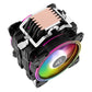 ALSEYE Halo H120D Dual RGB 120mm Fan Air CPU Cooler for Intel or AMD