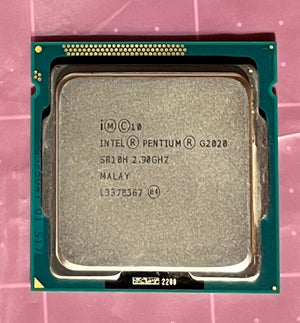 Refurbished Intel Pentium Dual-Core G2020 SR10H Desktop CPU Processor LGA1155 2.9GHz 3MB 5GT/s