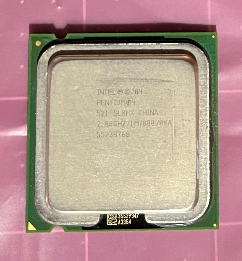 Refurbished Intel Pentium P4 521 SL8HX SL8PP SL9CG Desktop CPU Processor 1M 2.8 GHz 800MHz LGA 775